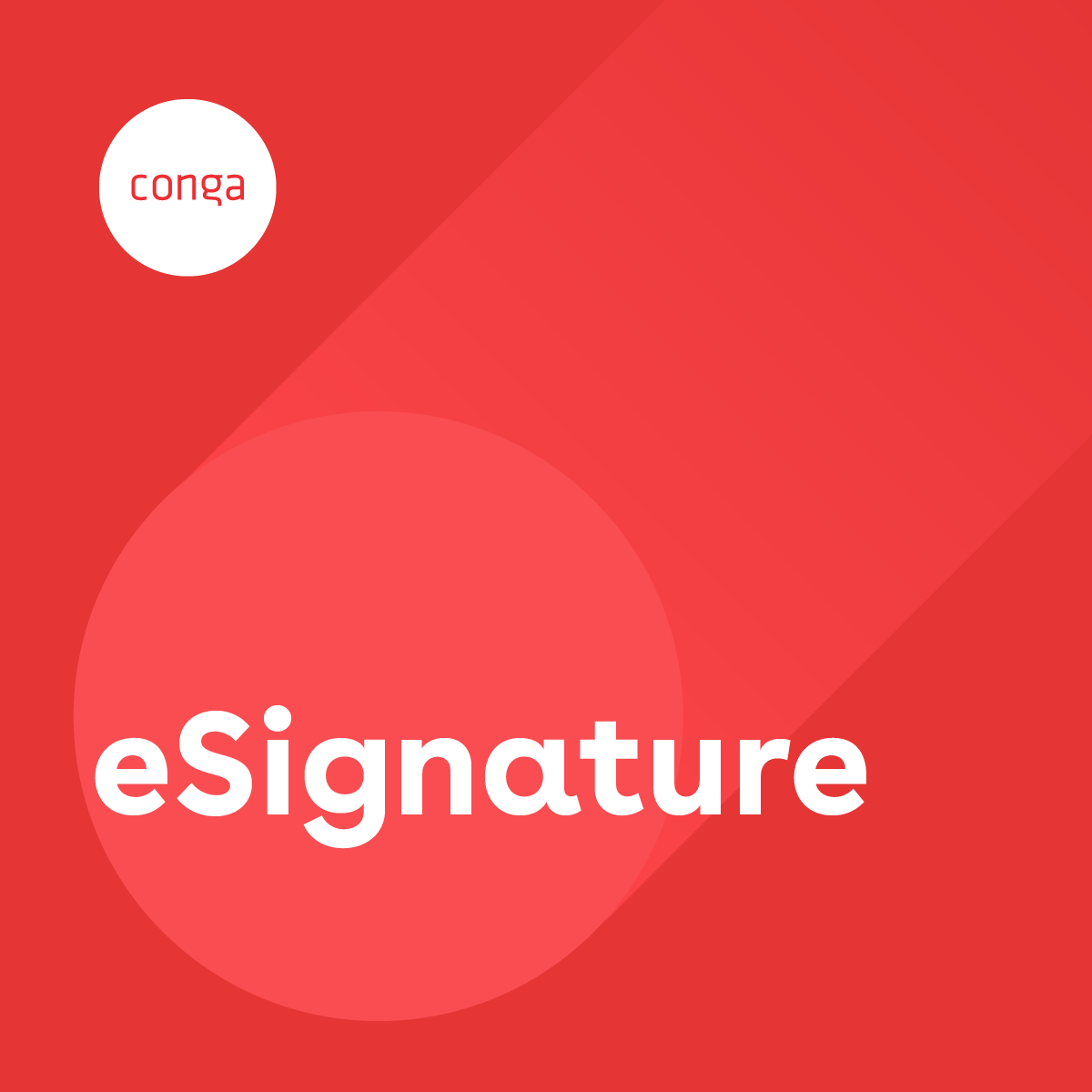 eSignature Conga