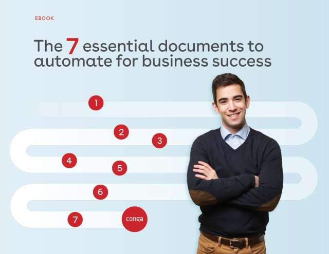 Cover of "The 7 essential documents to automate for business success" eBook