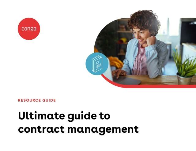 Cover of "Ultimate guide to contract management"