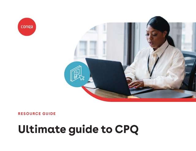 Cover of "Ultimate guide to CPQ"