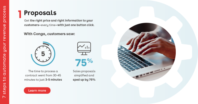 Automate proposal generation infographic