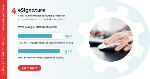 Streamline the eSignature process with business automation