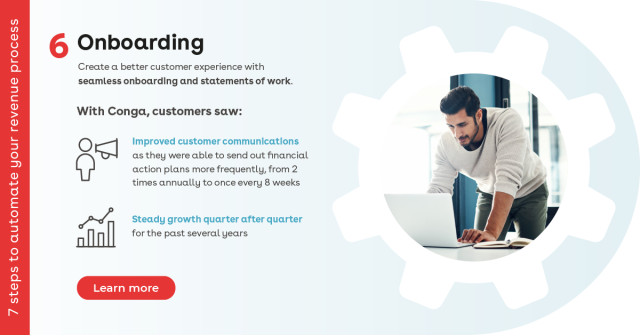 Create a better customer experience with seamless onboarding and statement of work