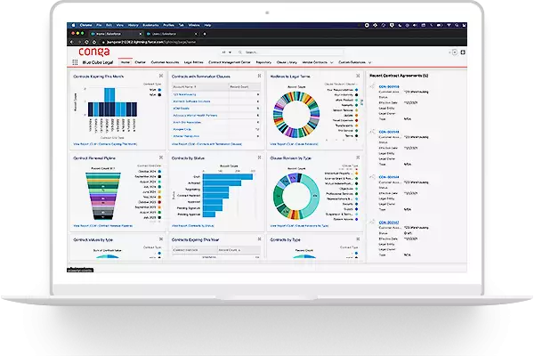 Conga contract lifecycle management solution