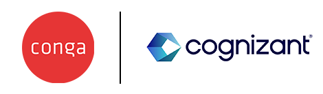 Conga and Cognizant logos