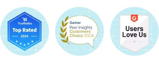 Social proof badges