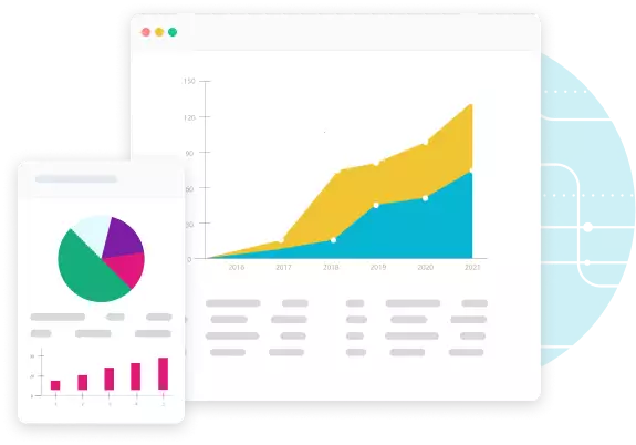 Financial services forecasting data