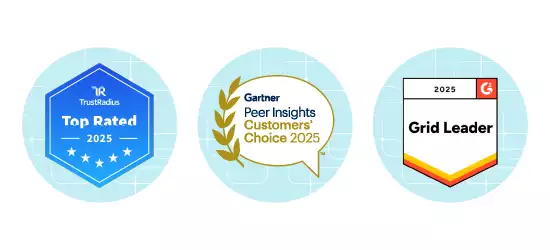 Conga CPQ analyst report badges