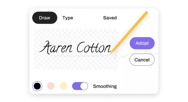 Conga Sign signature