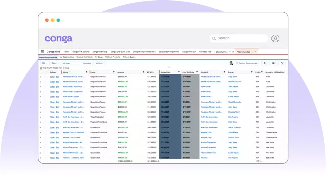 Control your Salesforce data from one place