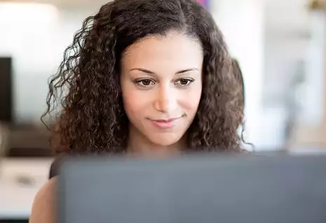 Woman on laptop
