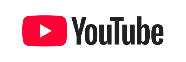 youtube logo black
