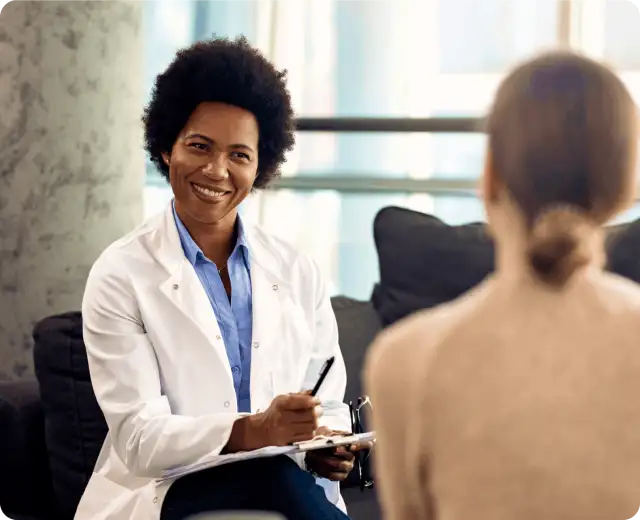 Doctor and patient