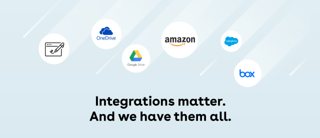 Conga Documents Suite integrations