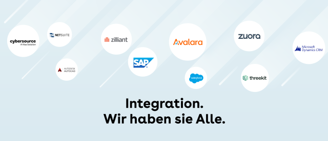 Conga's Commerce suite integrations
