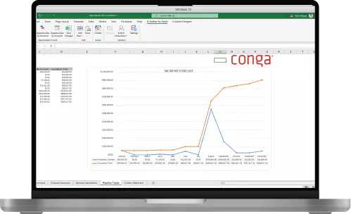 X-Author for Excel product interface