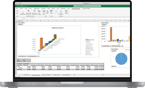 X-Author for Excel product interface