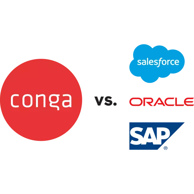 Conga CPQ vs top competitors graphic