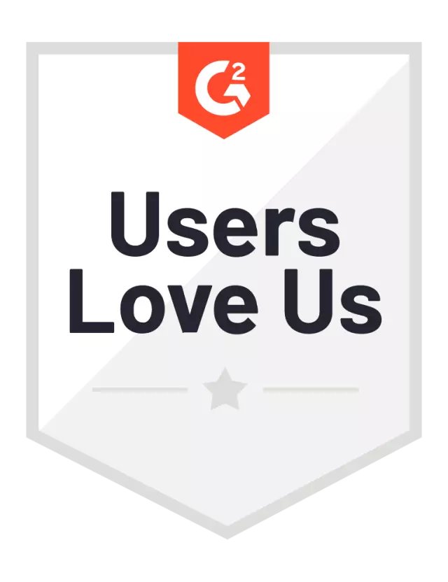 Users Love Us G2 Badge