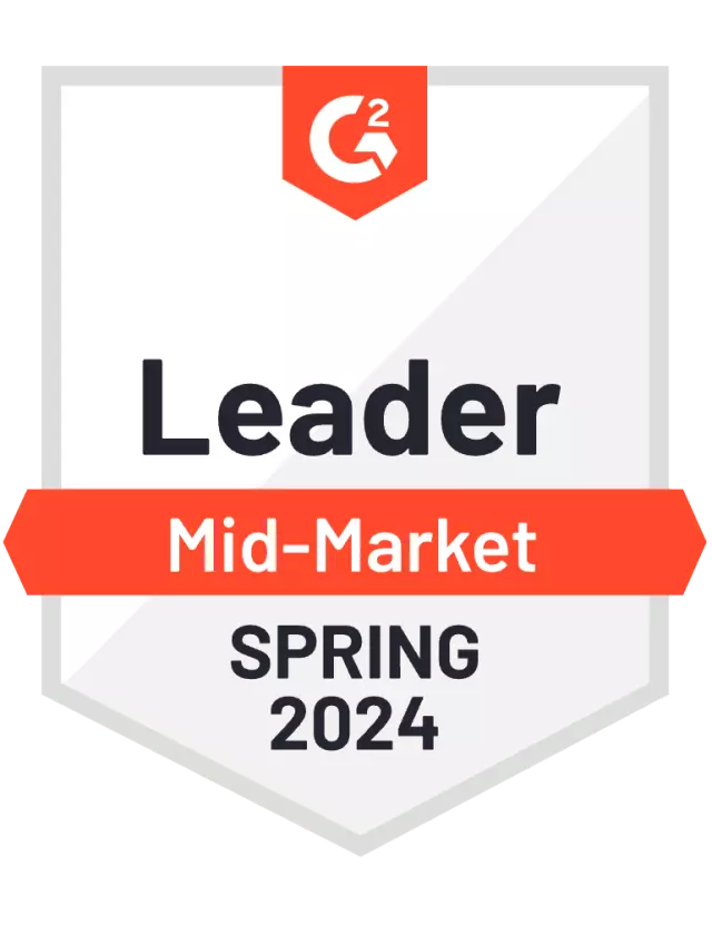 Document Generation Leader Mid-Market Spring 2024 Badge