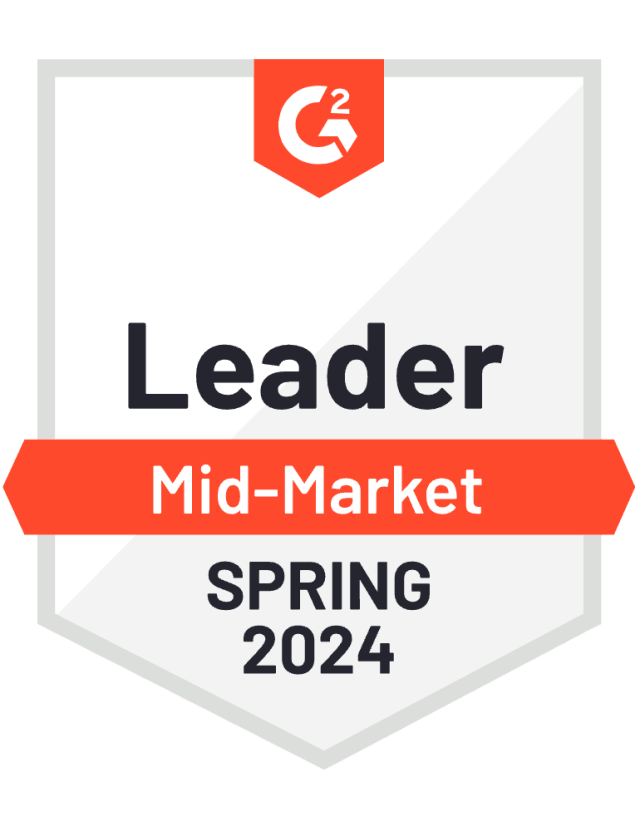 Document Generation Leader Mid-Market Spring 2024 Badge