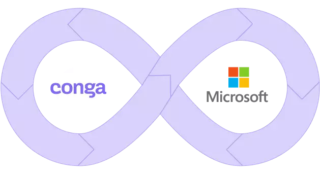 Microsoft and Conga partnership