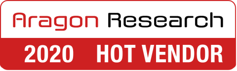 Aragon Research 2020 Hot Vendor Award logo for Conga Newsroom