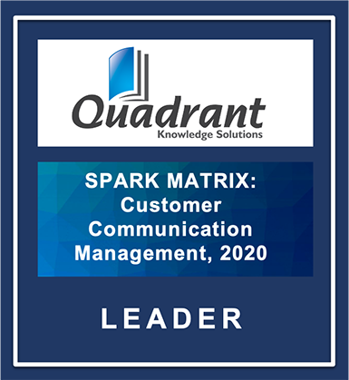 Spark Matrix Customer Communication Management Badge 