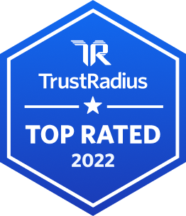 TrustRadius Top Rated 2022 award