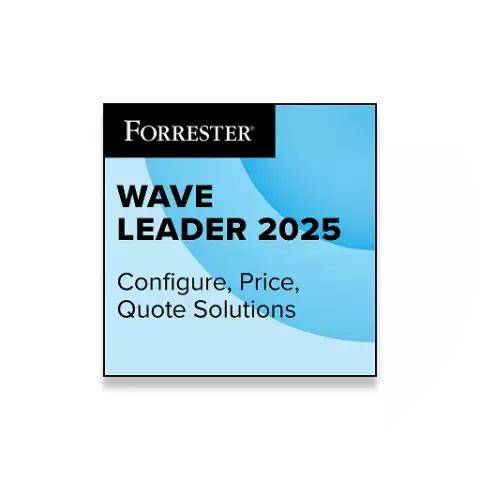 Forrester Wave Leader 2025 CPQ image