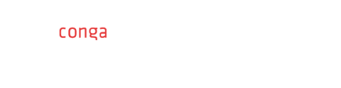 Conga Connect 24 white logo