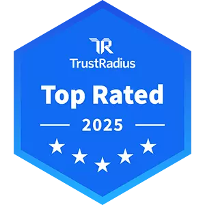 TrustRadius Top Rated Badge 2025