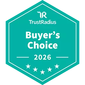 TrustRadius Buyer's Choice 2026 badge