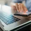 Person using smart phone